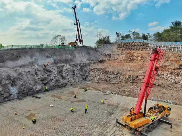 茶園污水處理廠擴建工程加速推進 土石方施工如火如荼，預計九月全面竣工